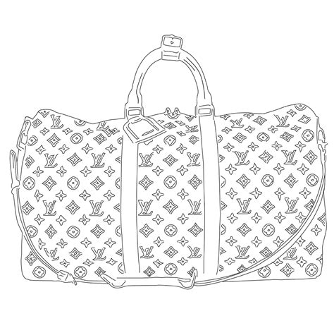 louis vuitton colouring pages|louis vuitton printable paper.